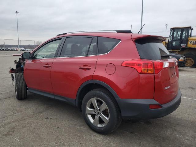 Image 2 of 2015 TOYOTA RAV4 XLE 2015 with VIN JTMRFREVXFD117777