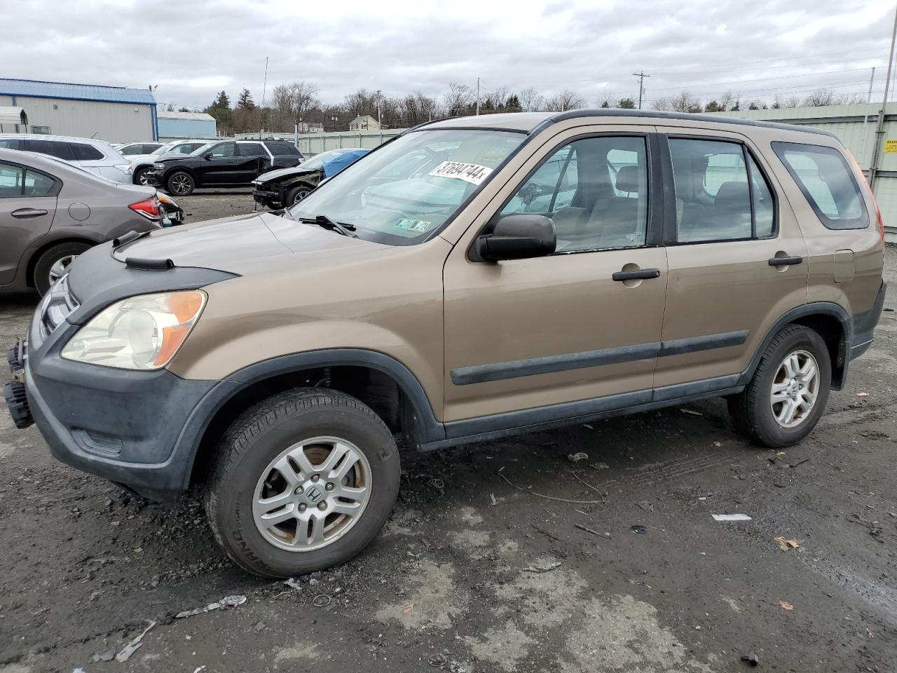 Image 1 of 2002 HONDA CR-V LX 2002 with VIN SHSRD78442U006537