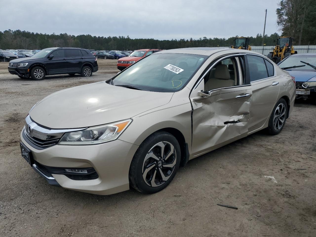 Image 1 of 2016 HONDA ACCORD EX 2016 with VIN 1HGCR2F79GA124423