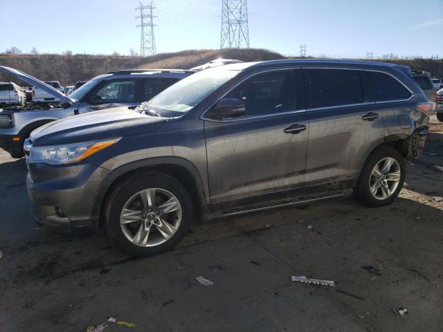 Image 1 of 2016 TOYOTA HIGHLANDER LIMITED 2016 with VIN 5TDDKRFH1GS349611