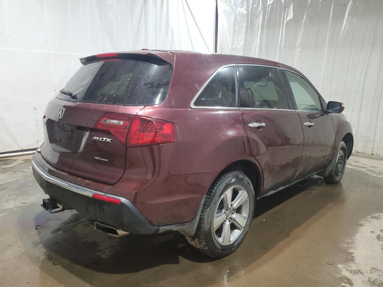 Image 3 of 2012 ACURA MDX TECHNOLOGY 2012 with VIN 2HNYD2H32CH536721