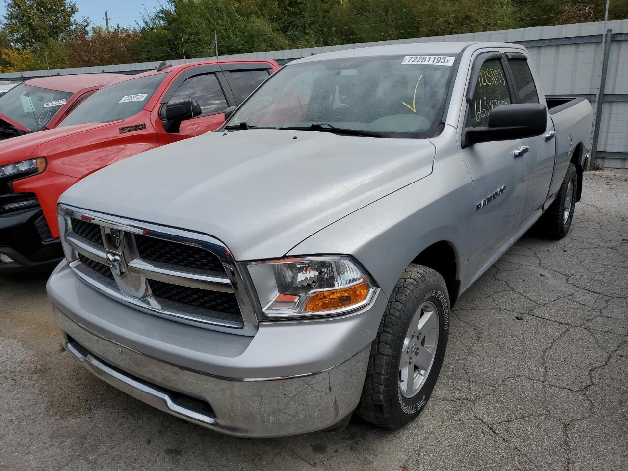 Image 1 of 2011 DODGE RAM 1500  2011 with VIN 1D7RV1GP0BS645231