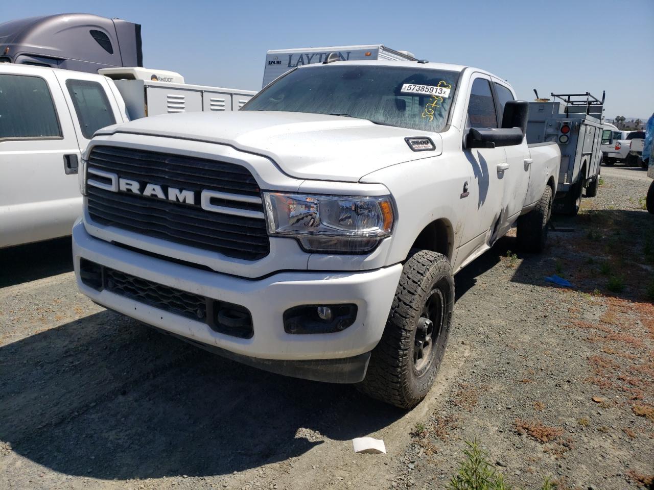 Image 1 of 2019 RAM 3500 BIG HORN 2019 with VIN 3C63R3HL0KG525486