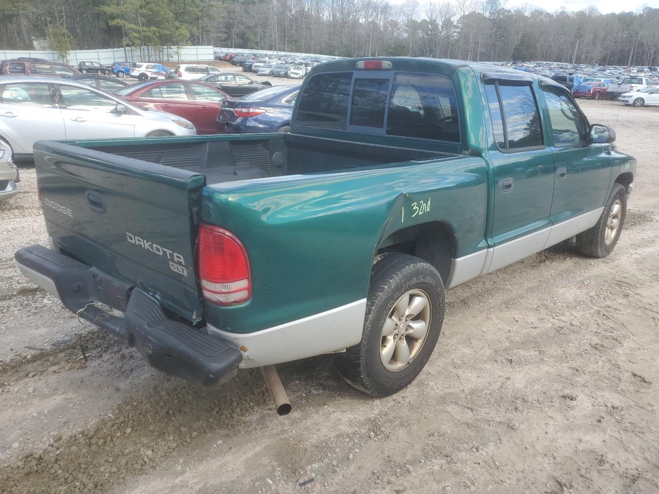 Изображение 3 2004 DODGE DAKOTA QUAD SLT 2004 с VIN 1D7HL48KX4S545078
