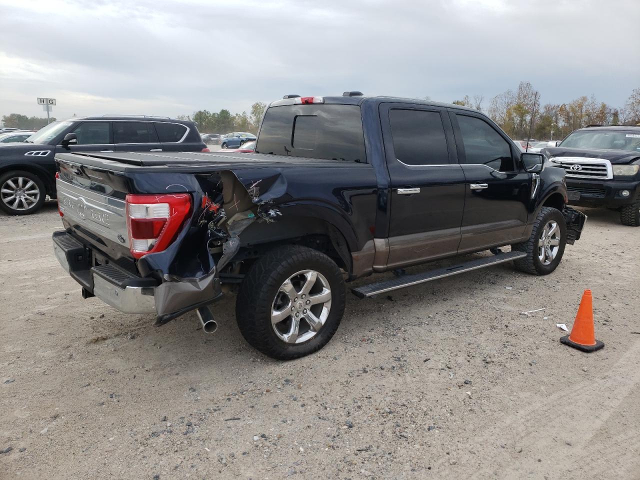 Image 3 of 2022 FORD F150 SUPERCREW 2022 with VIN 1FTFW1E55NFA47287