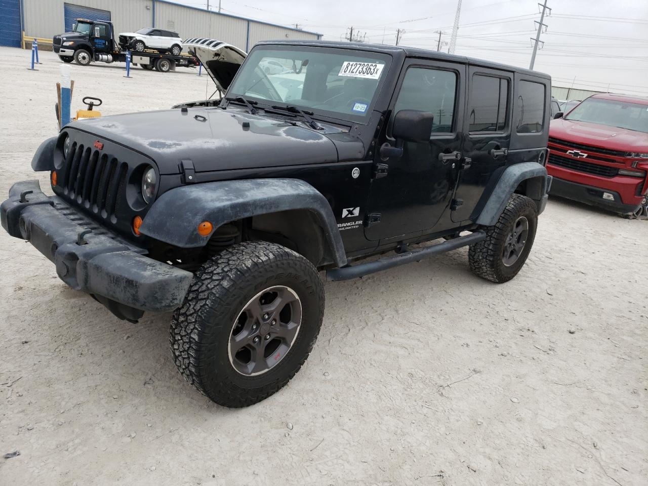 Image 1 of 2008 JEEP WRANGLER UNLIMITED X 2008 with VIN 1J4GA39198L535860
