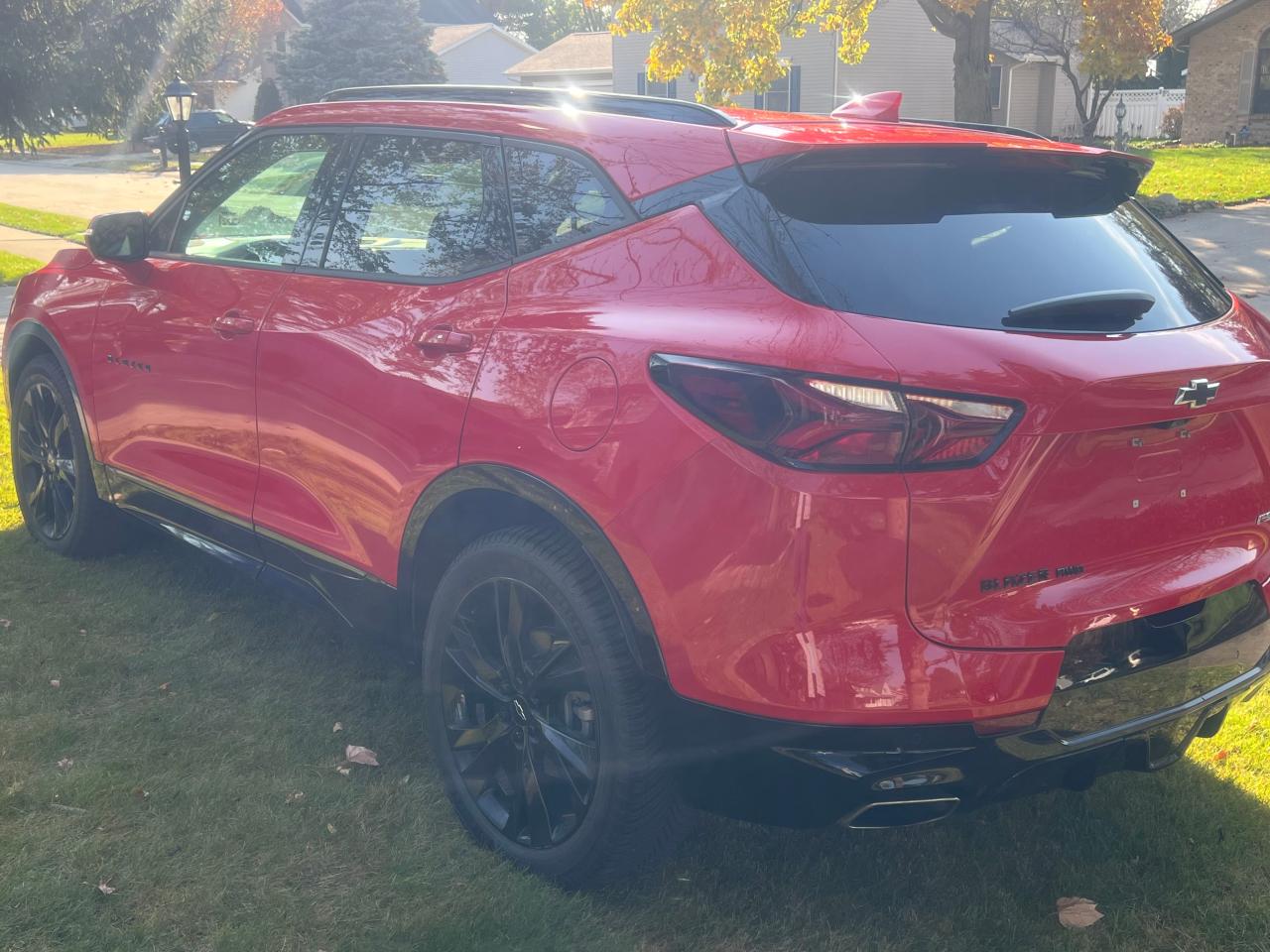 Image 3 of 2021 CHEVROLET BLAZER RS 2021 with VIN 3GNKBKRS0MS539985