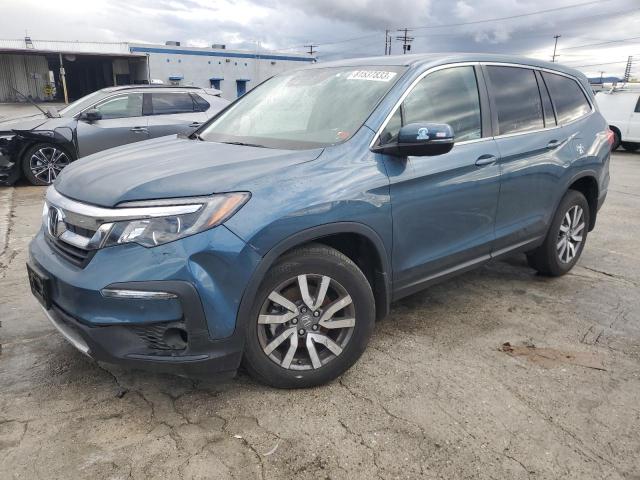 Image 1 of 2022 HONDA PILOT EXL 2022 with VIN 5FNYF6H57NB018511