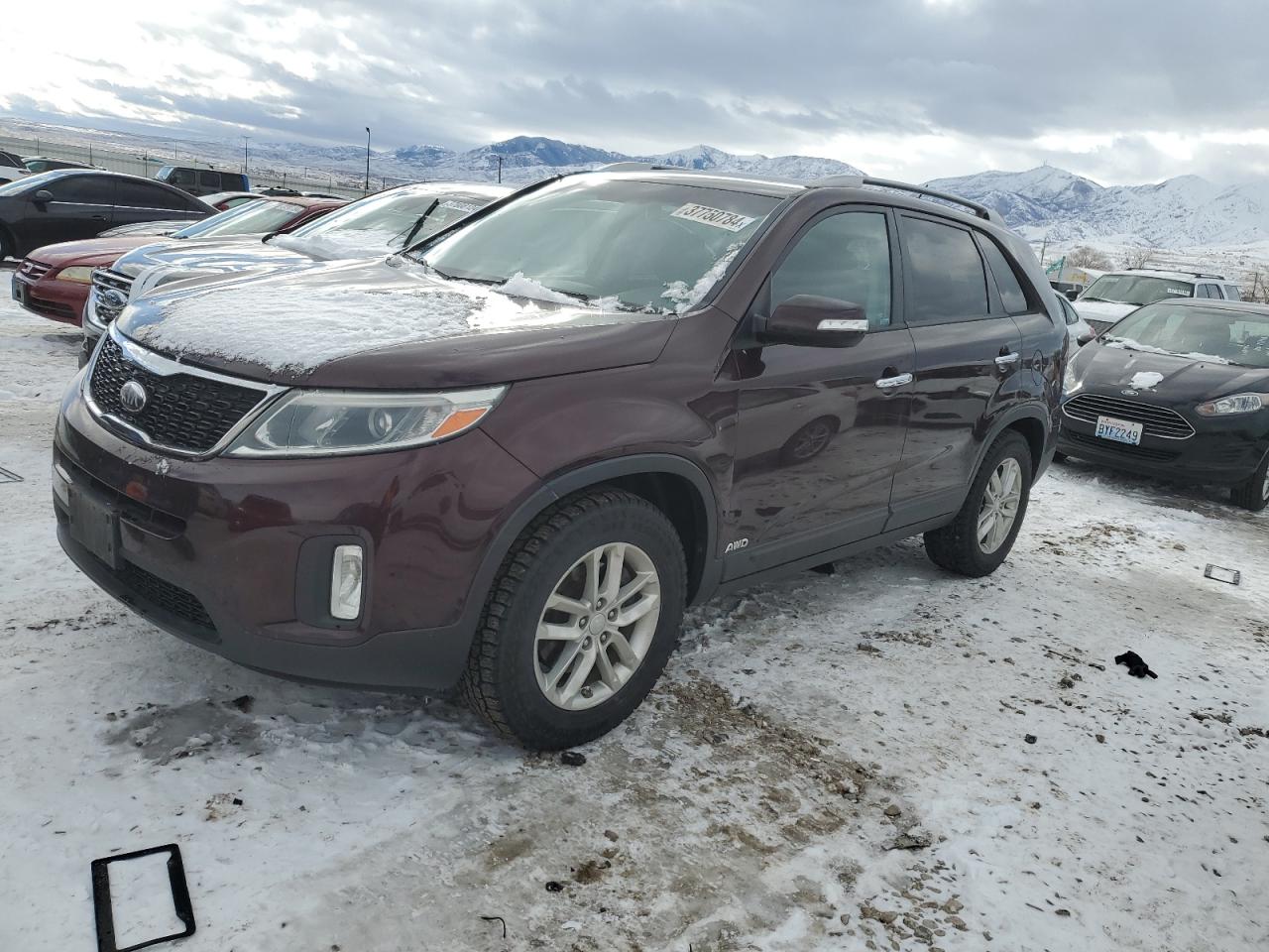Изображение 1 2014 KIA SORENTO LX 2014 с VIN 5XYKTCA63EG465748