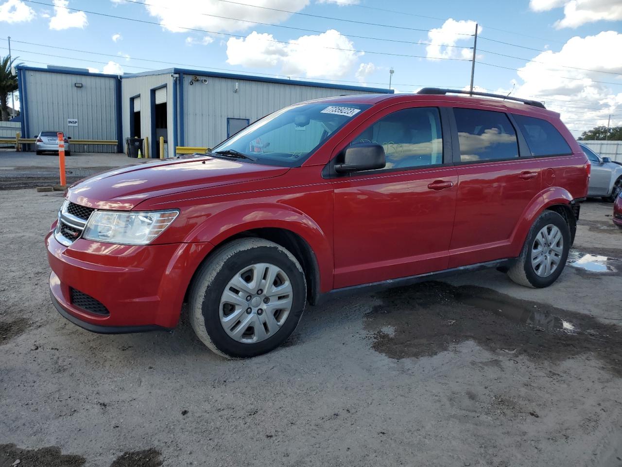 Image 1 of 2017 DODGE JOURNEY SE 2017 with VIN 3C4PDCAB1HT675570