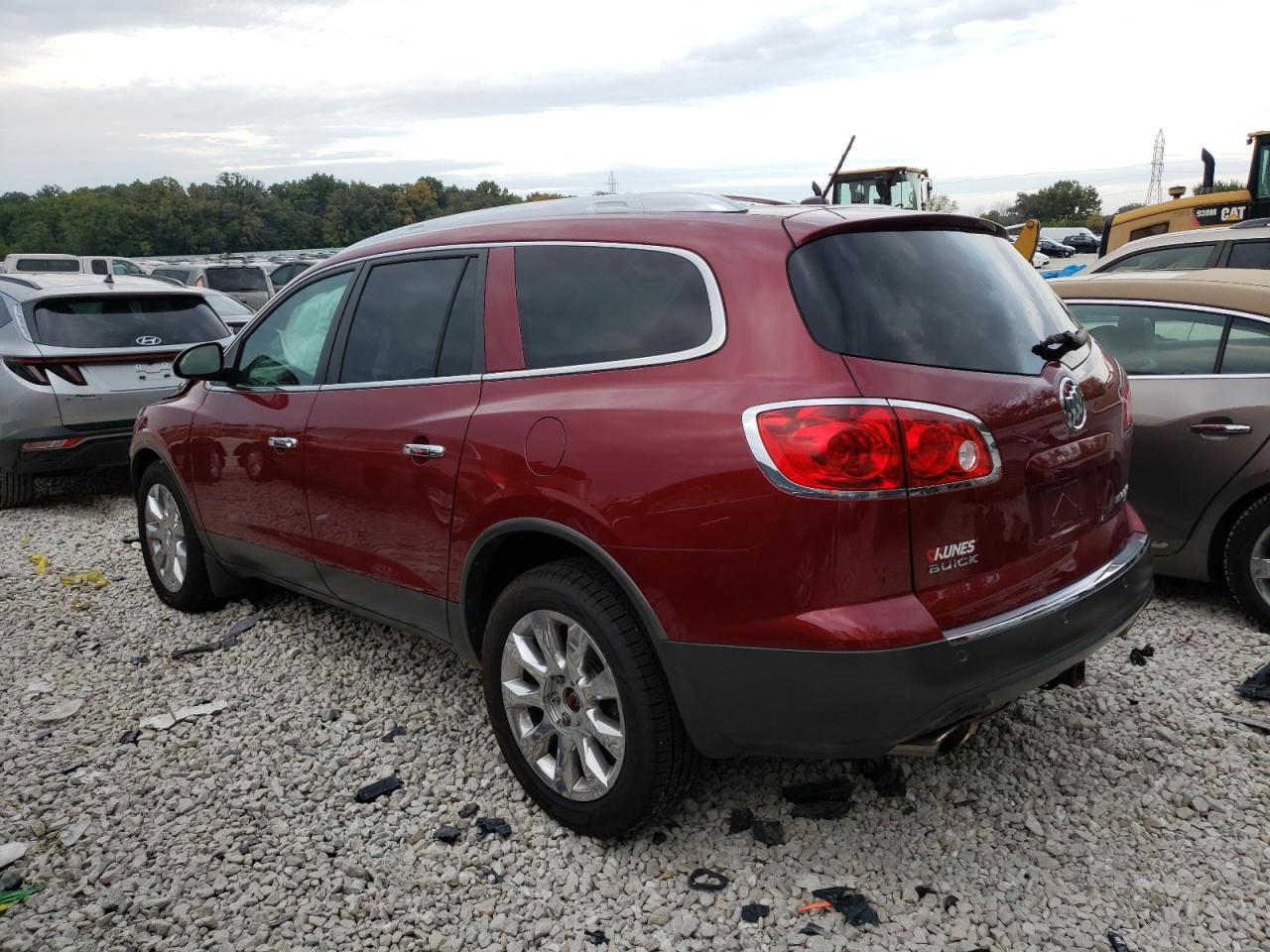 Image 2 of 2011 BUICK ENCLAVE CXL 2011 with VIN 5GAKVCED4BJ129719