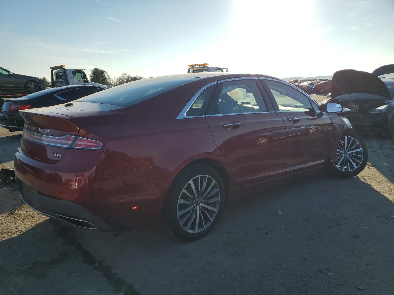 Image 3 of 2017 LINCOLN MKZ HYBRID PREMIERE 2017 with VIN 3LN6L5KU9HR646191