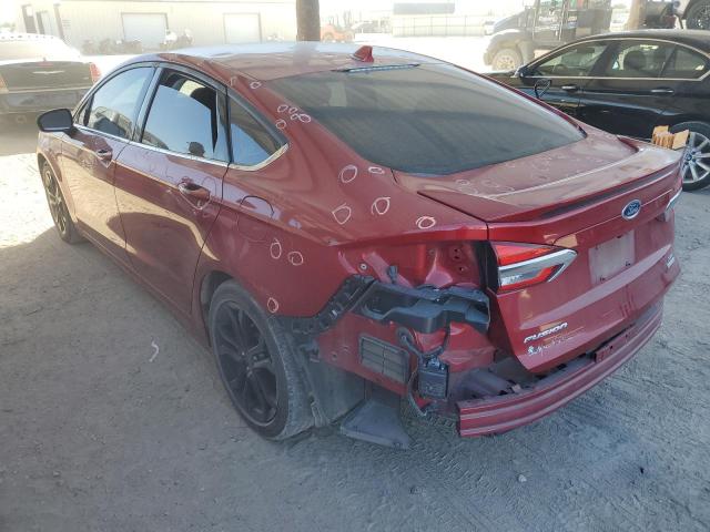 Image 2 of 2020 FORD FUSION SE 2020 with VIN 3FA6P0HD3LR148313
