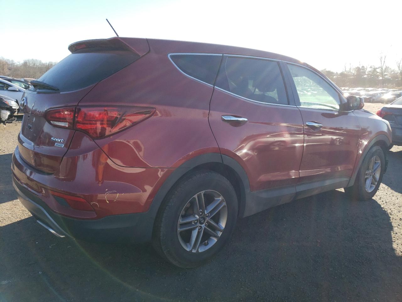 Image 3 of 2018 HYUNDAI SANTA FE SPORT  2018 with VIN 5XYZTDLB1JG513546