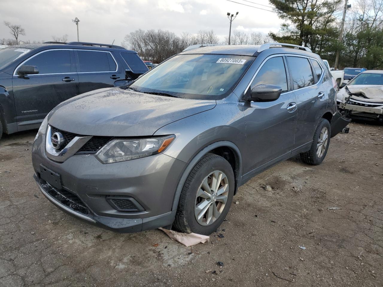 Изображение 1 2016 NISSAN ROGUE S 2016 с VIN KNMAT2MVXGP641235
