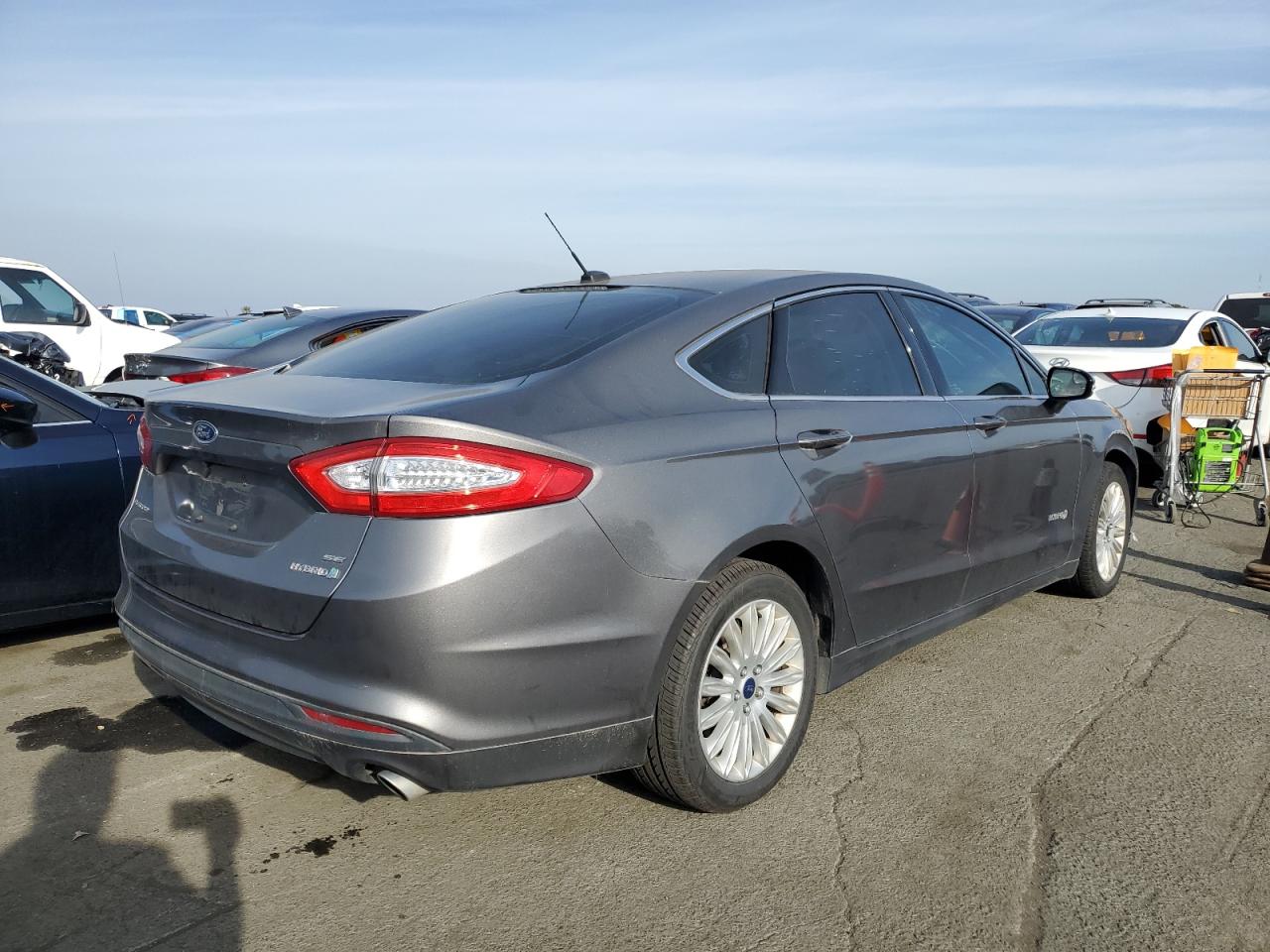 Изображение 3 2014 FORD FUSION SE HYBRID 2014 с VIN 3FA6P0LU9ER357484