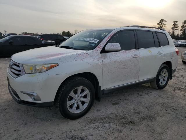 Изображение 1 2013 TOYOTA HIGHLANDER BASE 2013 с VIN 5TDZK3EH2DS096637