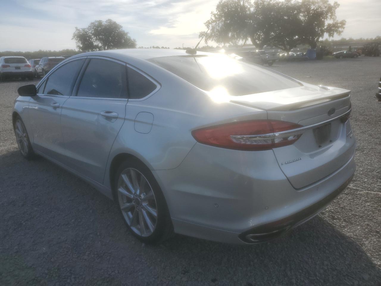 Image 2 of 2017 FORD FUSION TITANIUM 2017 with VIN 3FA6P0K96HR132327
