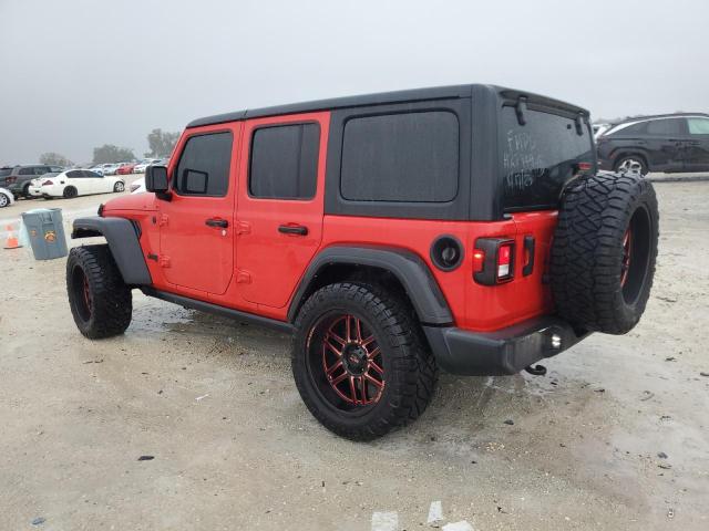 Obraz 2 z 2022 JEEP WRANGLER UNLIMITED SPORT 2022 z VIN 1C4HJXDG7NW108667