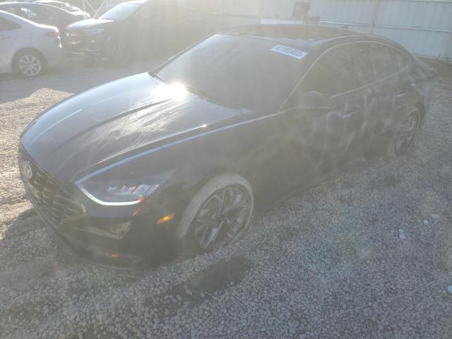 Image 1 of 2023 HYUNDAI SONATA SEL 2023 with VIN KMHL14JA4PA279090