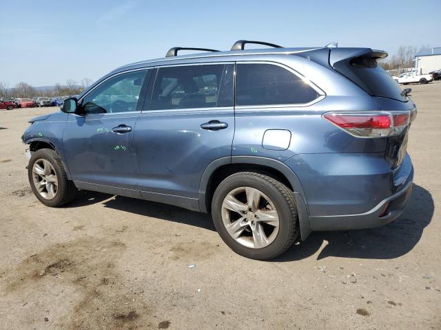 Изображение 2 2015 TOYOTA HIGHLANDER LIMITED 2015 с VIN 5TDYKRFH8FS038399