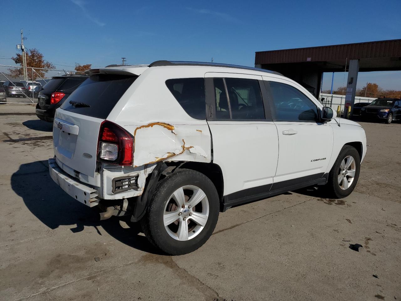 Image 3 of 2014 JEEP COMPASS LATITUDE 2014 with VIN 1C4NJCEA6ED678631