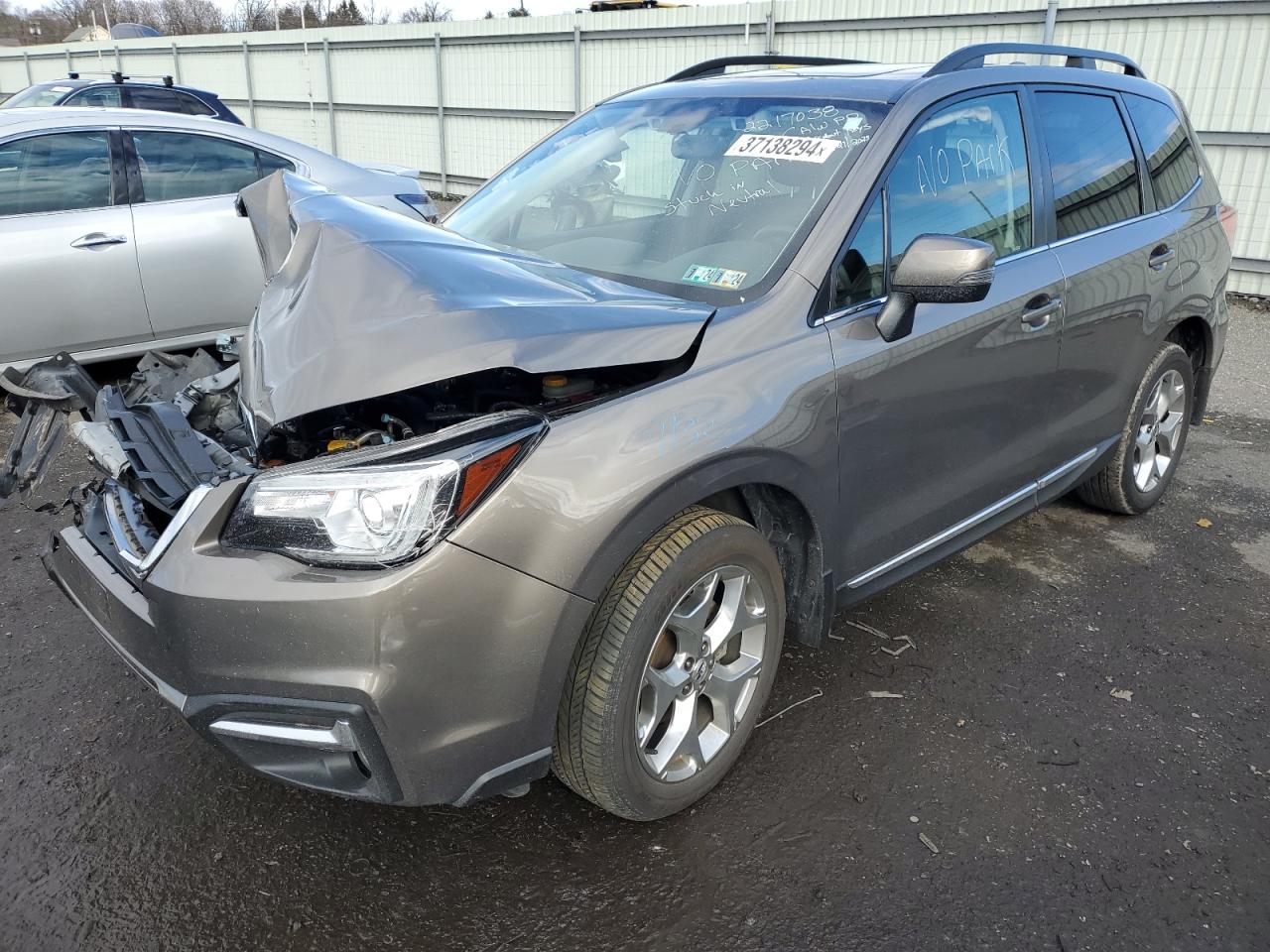 Image 1 of 2018 SUBARU FORESTER 2.5I TOURING 2018 with VIN JF2SJAWC8JH599568