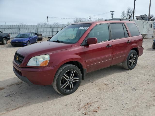 Изображение 1 2003 HONDA PILOT EXL 2003 с VIN 2HKYF18653H605493
