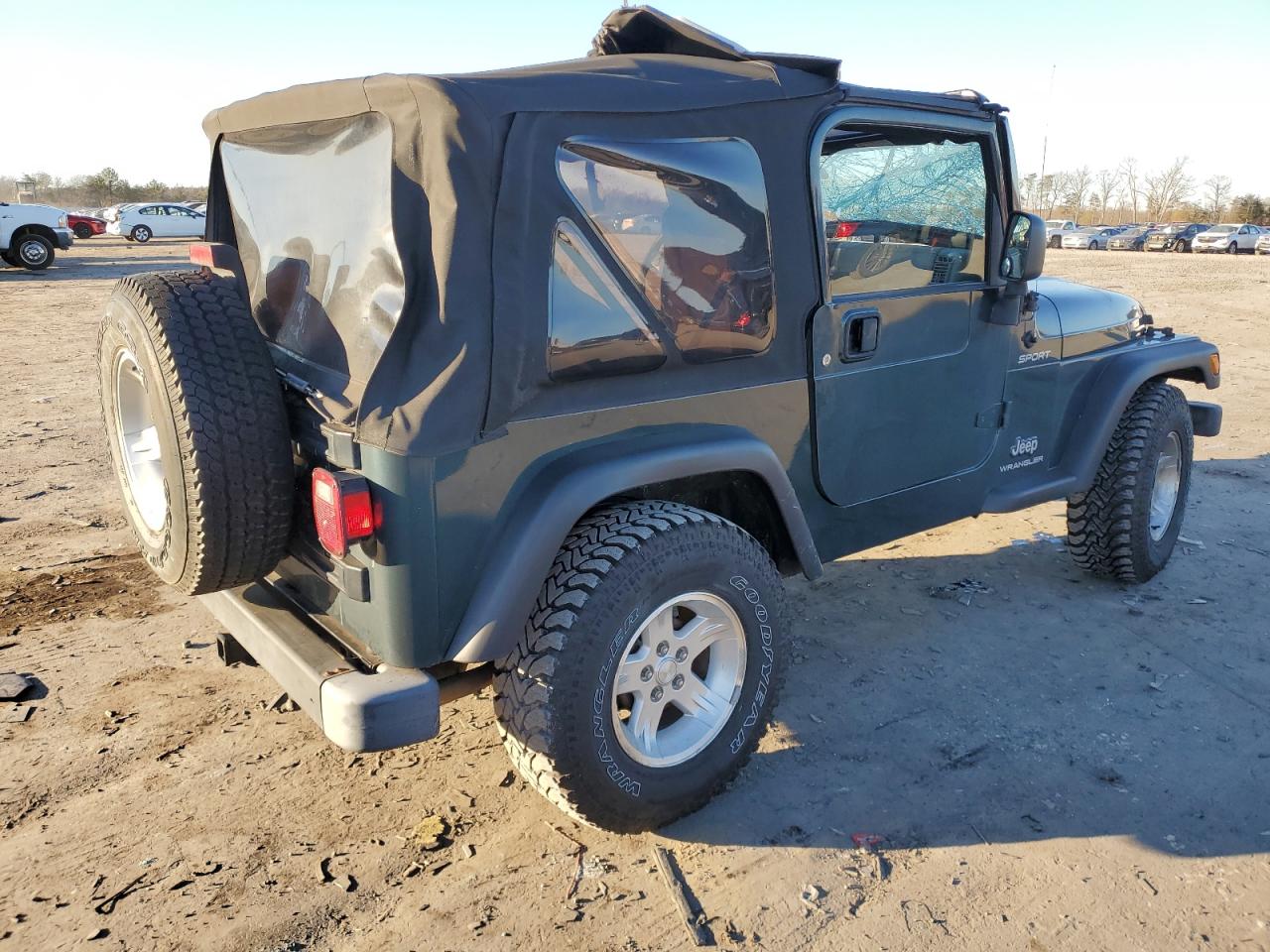 Obraz 3 z 2005 JEEP WRANGLER / TJ SPORT 2005 z VIN 1J4FA49S35P346751