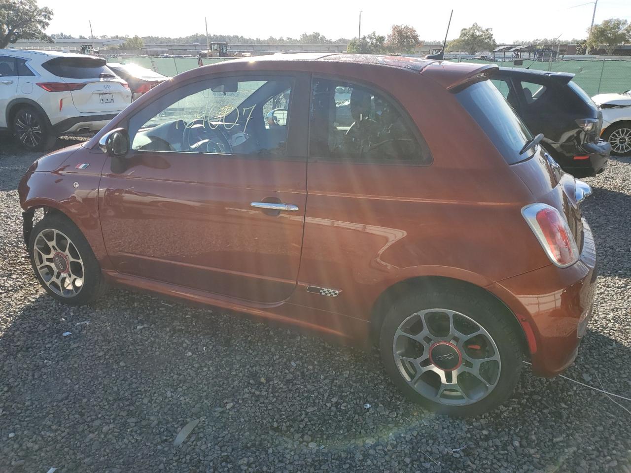Image 2 of 2012 FIAT 500 SPORT 2012 with VIN 3C3CFFBR0CT100637