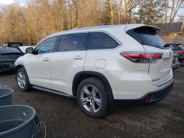 Изображение 2 2015 TOYOTA HIGHLANDER LIMITED 2015 с VIN 5TDDKRFH8FS130451