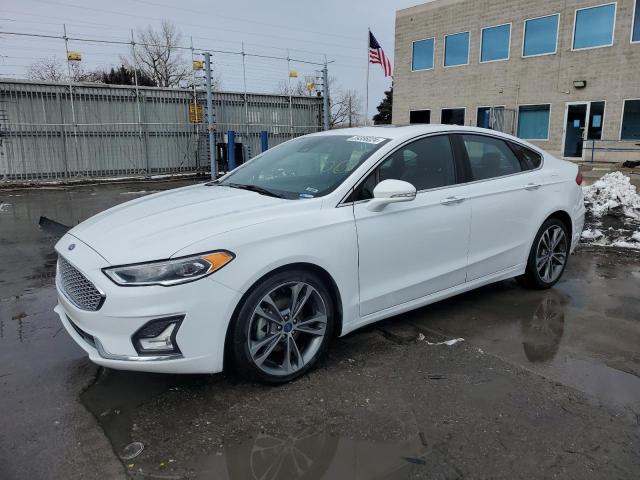 Image 1 of 2019 FORD FUSION TITANIUM 2019 with VIN 3FA6P0D97KR154647