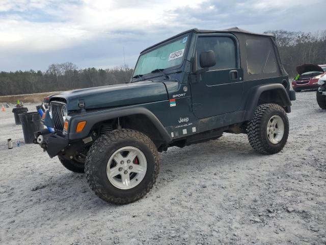 Image 1 of 2005 JEEP WRANGLER / TJ SPORT 2005 with VIN 1J4FA49S35P353974