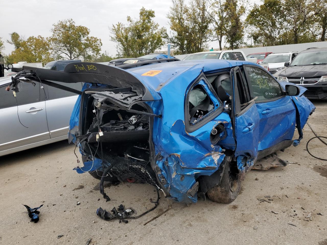 Image 3 of 2020 JEEP CHEROKEE TRAILHAWK 2020 with VIN 1C4PJMBX8LD624607