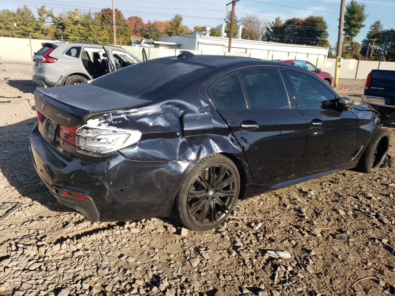 Image 3 of Bmw M550Xi 2018 with VIN WBAJB9C58JB035320