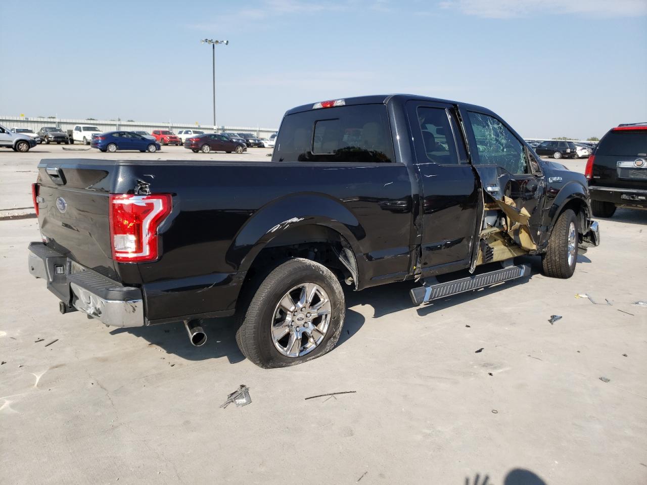 Image 3 of 2015 FORD F150 SUPER CAB 2015 with VIN 1FTEX1CP1FKE23960