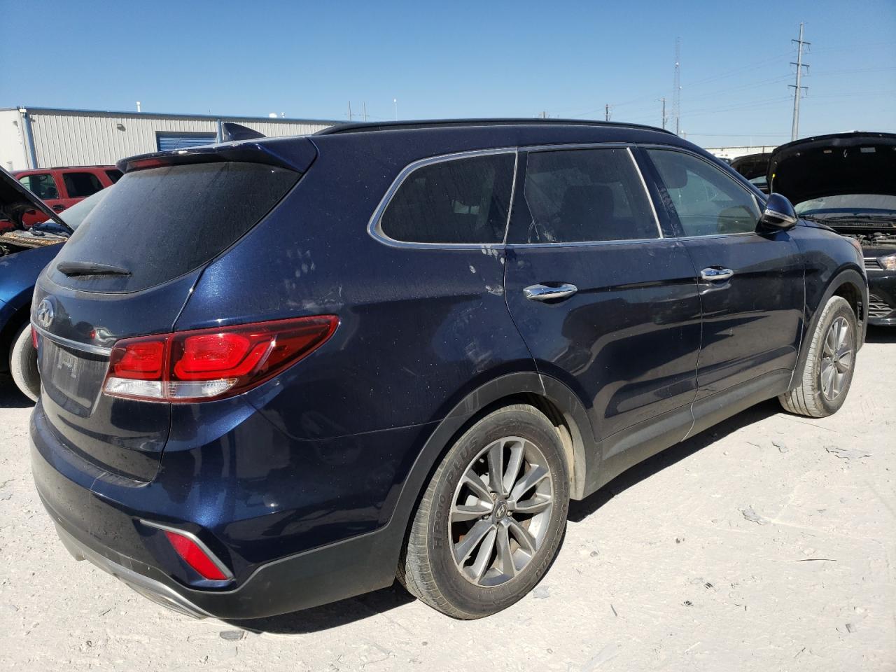 Image 3 of 2017 HYUNDAI SANTA FE SE 2017 with VIN KM8SN4HF3HU206861