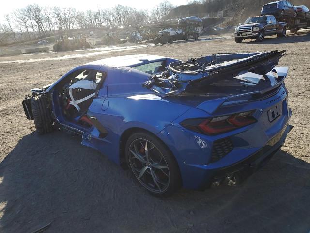 Image 2 of 2021 CHEVROLET CORVETTE STINGRAY 3LT 2021 with VIN 1G1YC3D48M5124611