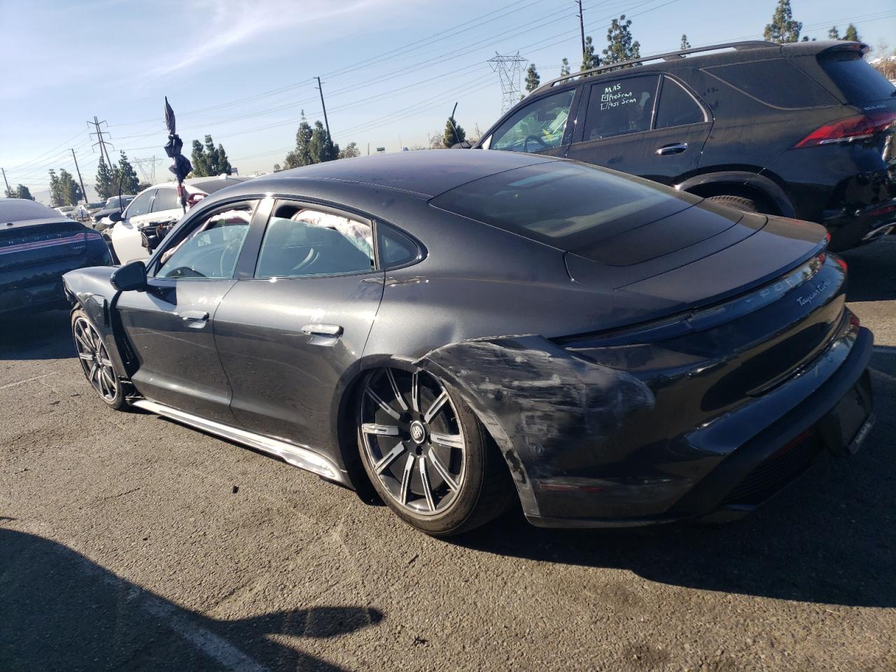Image 2 of 2020 PORSCHE TAYCAN TURBO 2020 with VIN WP0AC2Y13LSA71421