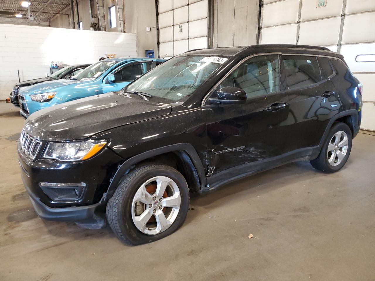 Image 1 of 2021 JEEP COMPASS LATITUDE 2021 with VIN 3C4NJDBB2MT578991