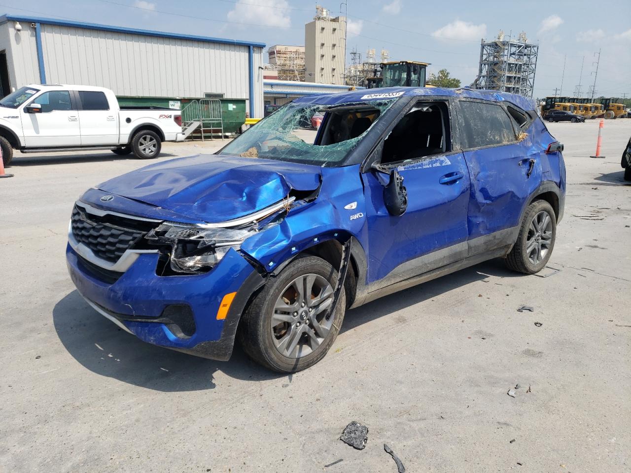 Image 1 of 2021 KIA SELTOS LX 2021 with VIN KNDEPCAA8M7209719