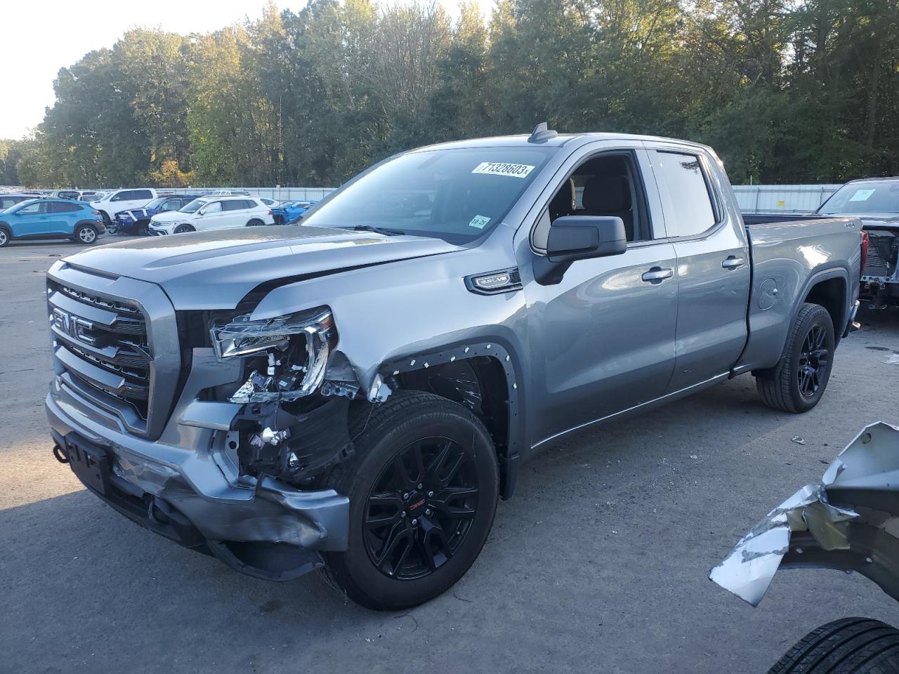 Image 1 of 2020 GMC SIERRA K1500 ELEVATION 2020 with VIN 1GTV9CED2LZ369080