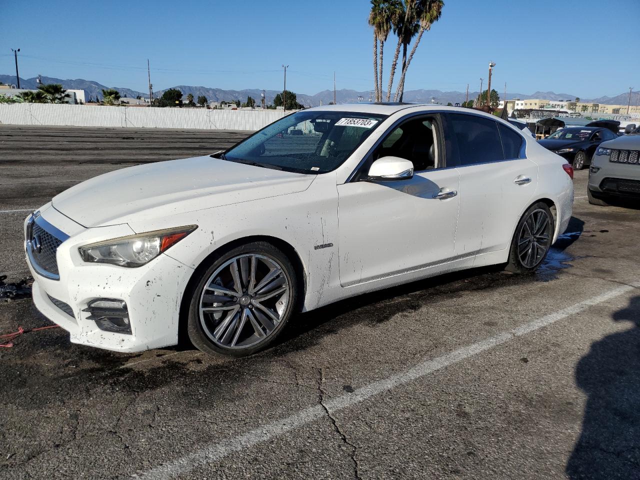 Obraz 1 z 2014 INFINITI Q50 HYBRID PREMIUM 2014 z VIN JN1AV7AP3EM691165