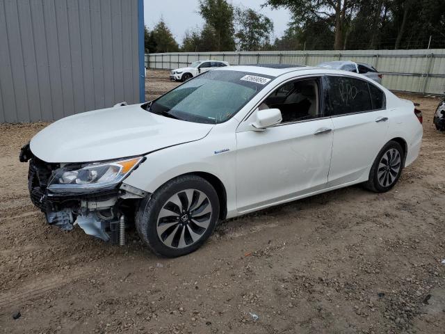 Image 1 of 2017 HONDA ACCORD HYBRID EXL 2017 with VIN JHMCR6F58HC015802
