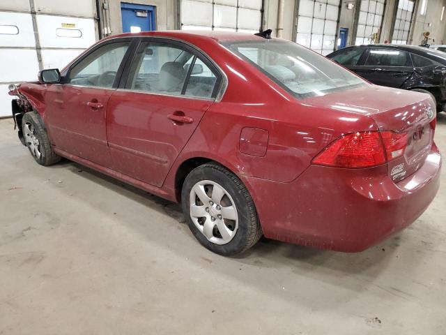 Image 2 of 2010 KIA OPTIMA LX 2010 with VIN KNAGG4A83A5437305