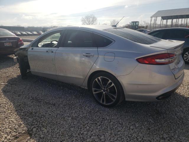 Image 2 of 2017 FORD FUSION TITANIUM 2017 with VIN 3FA6P0K99HR162616