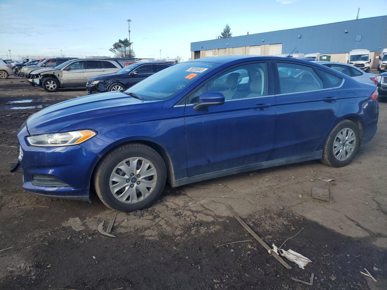 Image 1 of 2013 FORD FUSION S 2013 with VIN 3FA6P0G76DR341889