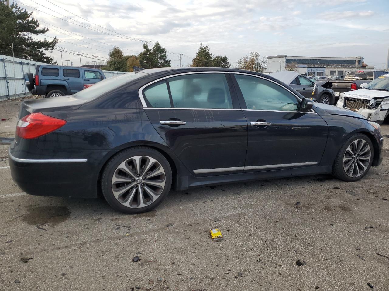 Image 3 of 2013 HYUNDAI GENESIS 5.0L 2013 with VIN KMHGC4DH9DU242907