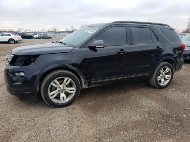 Image 1 of 2019 FORD EXPLORER XLT 2019 with VIN 1FM5K8DH9KGA00325