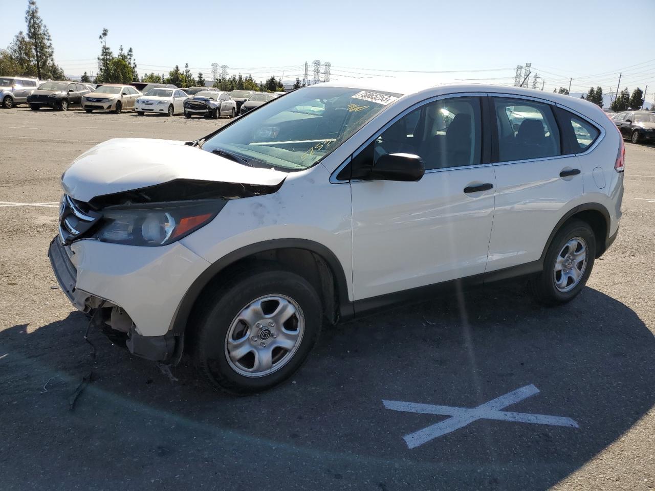 Image 1 of 2014 HONDA CR-V LX 2014 with VIN 5J6RM3H38EL039270